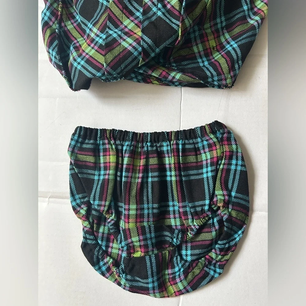 Vintage Baby Girl Gymboree Plaid Dress